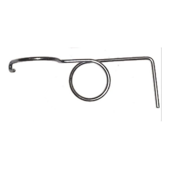 Stainless Steel Wire Door Latches 25 Pack - Right Side Hinges - Cage Door Latches for Rabbits, Small Animals, Coops - Easy Install Spring Loaded