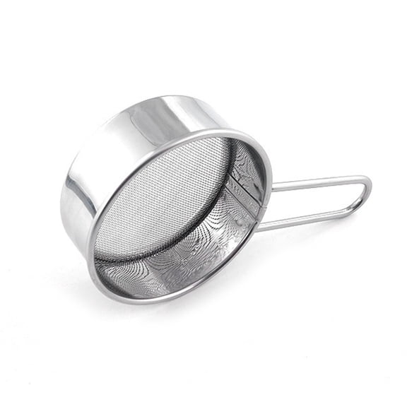 Stainless Steel Wire Flour Sieve Fine Mesh Sieve Oil Strainer Baking Sifter with Handle DIY Kitchen Tools