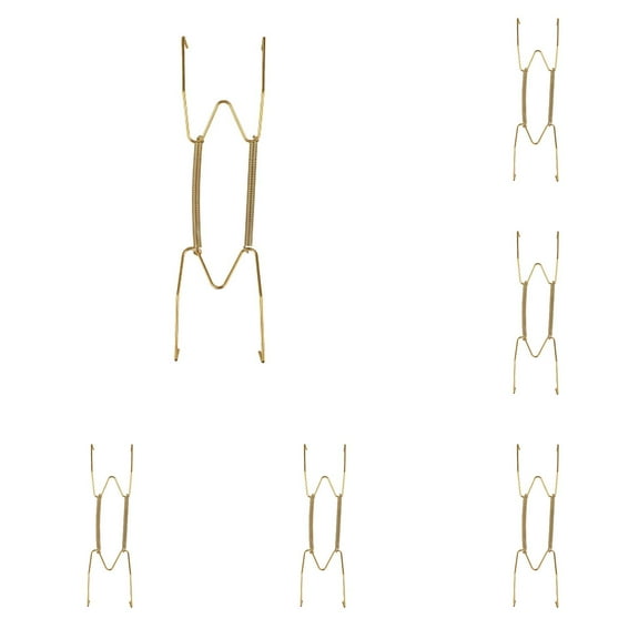 Stainless Steel Wire Hanger for Decorative Dishes, Spring Hooks for Hanging Decorative Dishes and Artwork