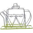 thumbnail image 1 of Stainless Steel Wire Napkin Stand, Teapot Napkin Holder-One Size (Green), 1 of 4