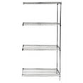 thumbnail image 1 of Stainless Steel Wire Shelving Add On Unit with 4 Shelves - 18 x 68 x 63 in., 1 of 1