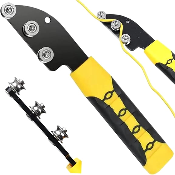 Stainless Steel Wire Straightener Tool, Manual Cable Untwisting and Bending Device for Electricians