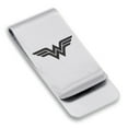 thumbnail image 1 of Stainless Steel Wonder Woman Classic Slim Money Clip Credit Card Holder, 1 of 2