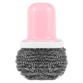 thumbnail image 1 of Stainless Steel Wool Scrubber, Stainless Wire Brush with Plastic Handle, Multifunctional Heavy Duty Pot Scrubbers, Dish Scrubber Cleaning Brush Wash, Steel Wool Scrubber with Handle, 1 of 9