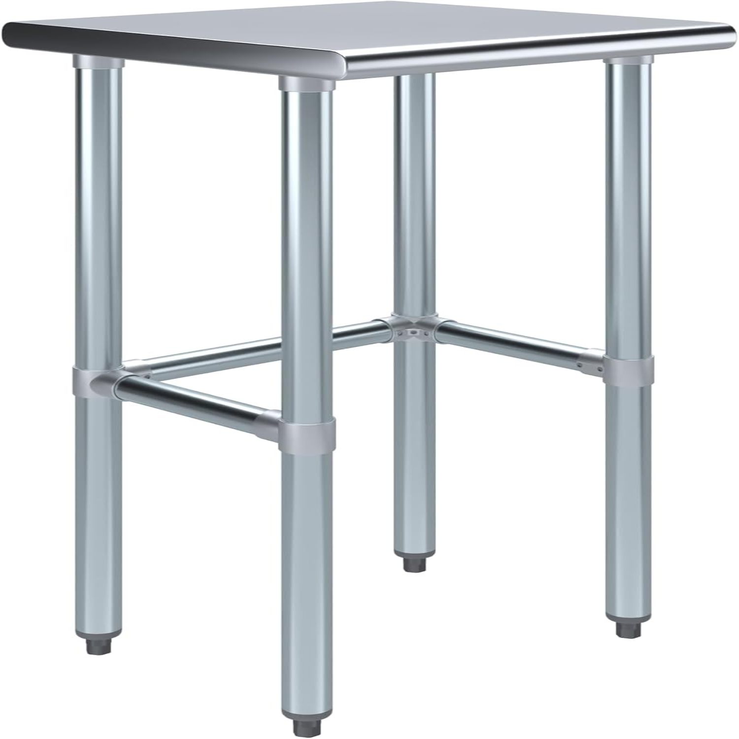 Stainless Steel Work Open Base NSF Kitchen Island Food Prep Laundry