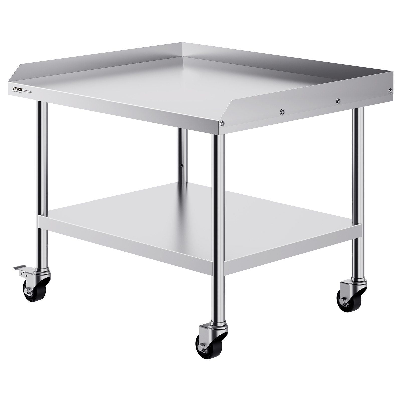 Stainless Steel Work Table, 30 x 36 x 30 Inch Commercial Food Prep ...