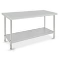thumbnail image 1 of Stainless Steel Work Table, 72x30x35 Inch, 1 of 5