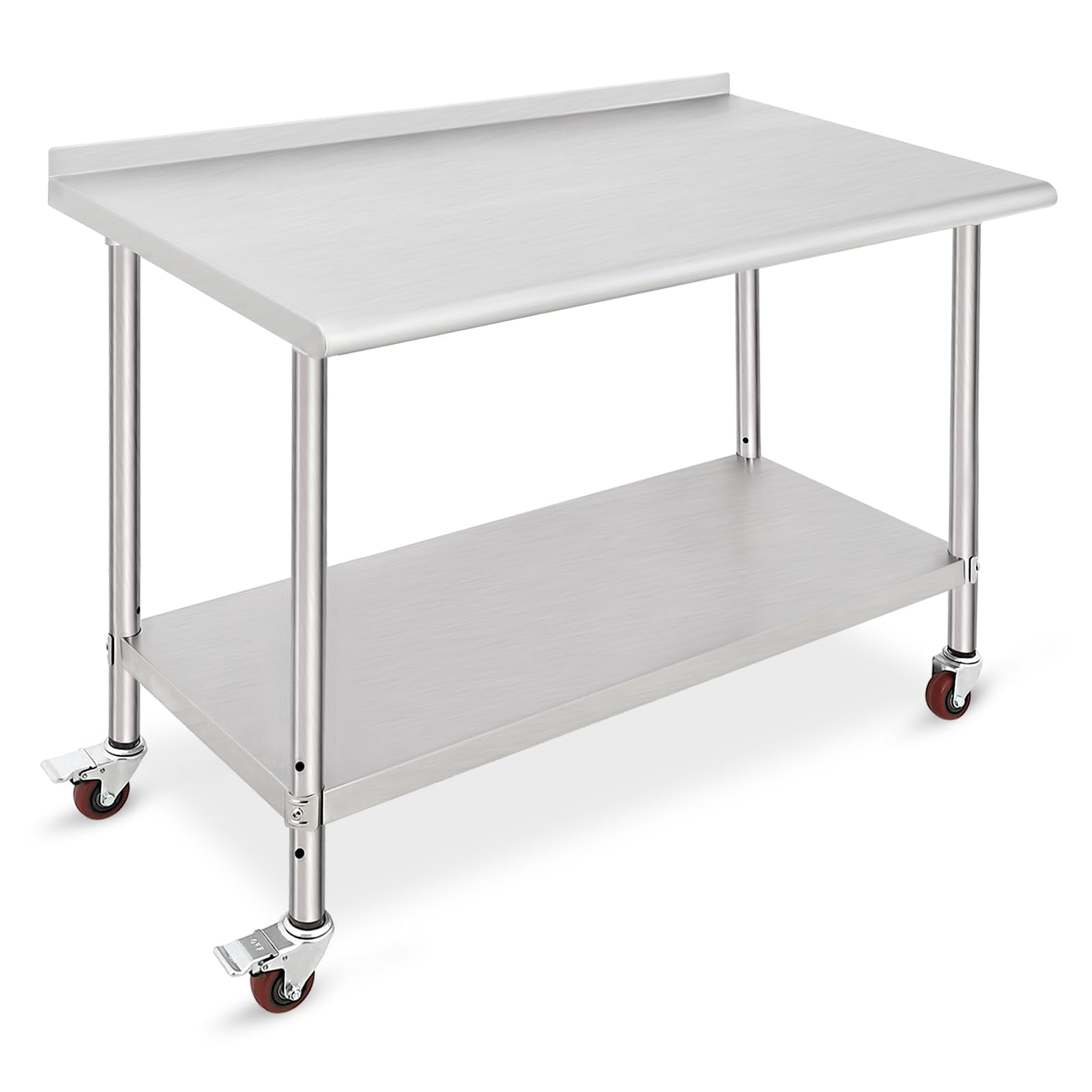 Stainless Steel Work Table, Food Prep Stainless Steel Table, Metal