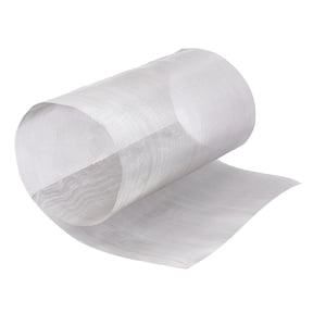 Stainless Steel Woven Wire Mesh Window Screen Mesh Fine Filter Screen Sheet Stainless Steel Color 600x300x0.5mm Hole: 0.6mm diy