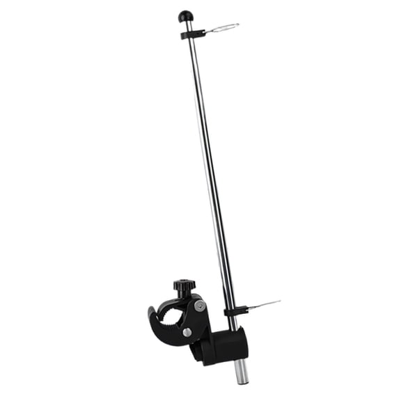 Stainless Steel Yacht Marine Rails Mount Flagpole With Detachable Base And Height Adjustment For Smooth Sailing