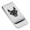 thumbnail image 1 of Stainless Steel Year of the Dog Zodiac Classic Slim Money Clip Credit Card Holder, 1 of 2