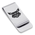 thumbnail image 1 of Stainless Steel Year of the Pig Zodiac Classic Slim Money Clip Credit Card Holder, 1 of 2