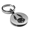 thumbnail image 1 of Stainless Steel Year of the Rabbit Zodiac Round Medallion Keychain Circle Ring, 1 of 2