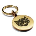 thumbnail image 1 of Stainless Steel Year of the Tiger Zodiac Round Medallion Keychain Circle Ring, 1 of 2