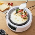 thumbnail image 1 of Stainless Steel Yogurt Maker - Automatic, Multifunctional for Homemade Yogurt, Rice Wine & Natto - Intelligent Constant Temperature with Timer, Energy-Saving 15W Heating System, Includes 1 Container, 1 of 9