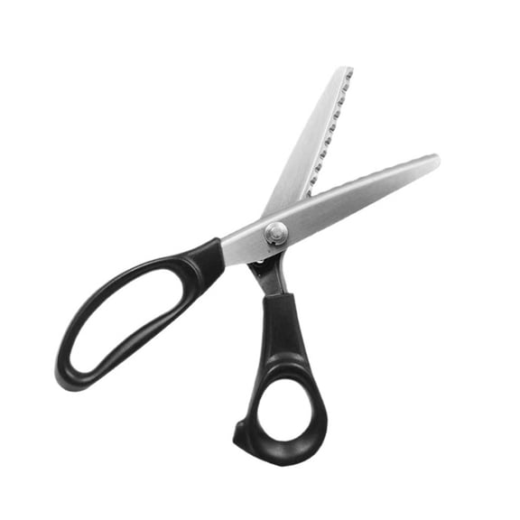 Stainless Steel Zig Zag Scissors,3/5/7mm Serrated, 9.1" Fabric Scissors with Serrated Teeth for Sewing Dressmaking & DIY Projects