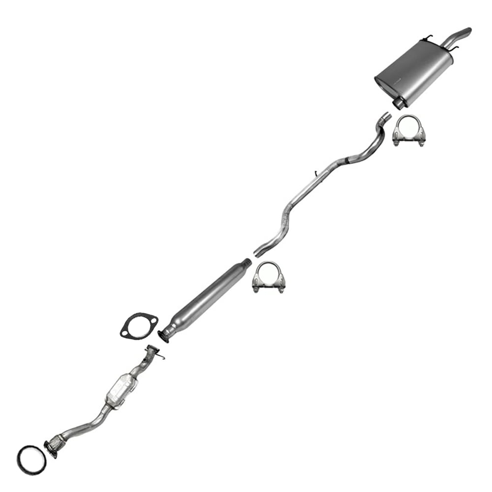Stainless Steel Exhaust System Kit for 2000-2005 Chevrolet Impala 3.4L/3.8 & Monte Carlo 3.4L