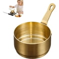 thumbnail image 1 of Stainless Steel for Mini Saucepan 100ml Small Milk Pot with Long Handle for Home, Kitchen Cooking, Sauce, Coffee, Butter (S), 1 of 7