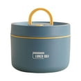 thumbnail image 1 of Stainless Steel insulated Lunch Box,Bento Packet,Lunch Box,Thermos Hot Food Container,Portable Insulated Lunch Container Set,insulated Snack Container,Multi Function Container for Preserving Food, 1 of 2