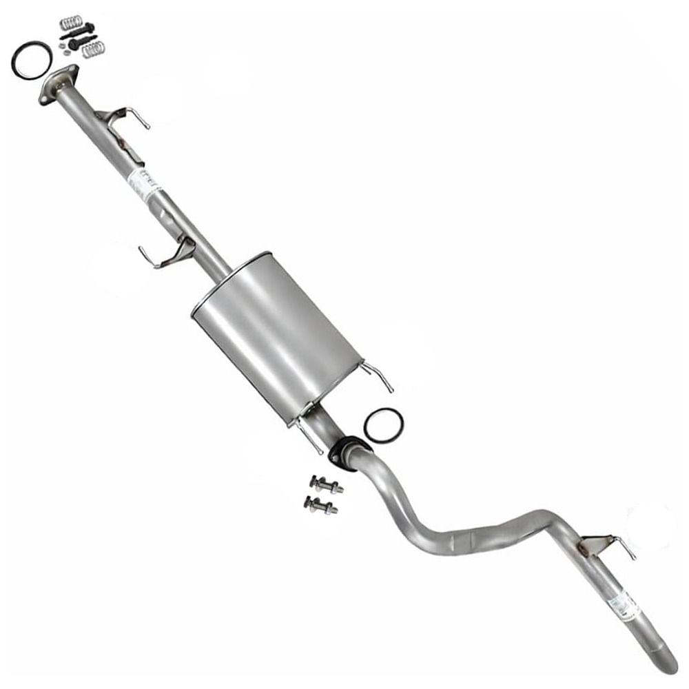 Northeastern Exhaust Muffler & Tail Pipe Fits 2007-2014 Toyota FJ Cruiser 4.0L - Direct Fit | Stainless Steel System Kit