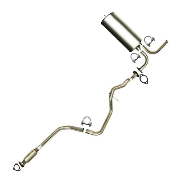 Northeastern Exhaust | Stainless Steel Rear Resonator Pipe Fits 2014-2018 Jeep Cherokee 2.4L | Includes Clamps | Direct-Fit Replacement