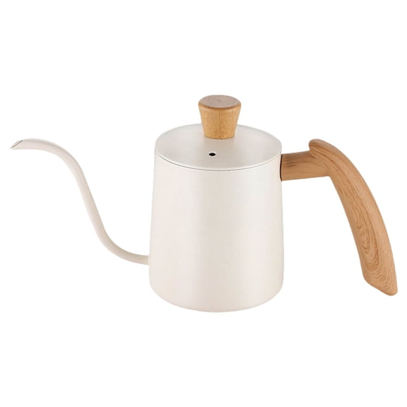 Stainless Steels Pours Over Kettle Long Gooseneck Coffee Pots Portable Coffee Hand Brewing Pots Kitchen Tool Easy to Clean