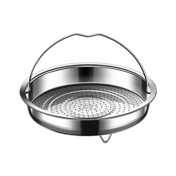 Stainless Steels Steamers Basket with Handle Strainer Basket Steaming Pans Steaming Grids Vegetable Steamers Rack
