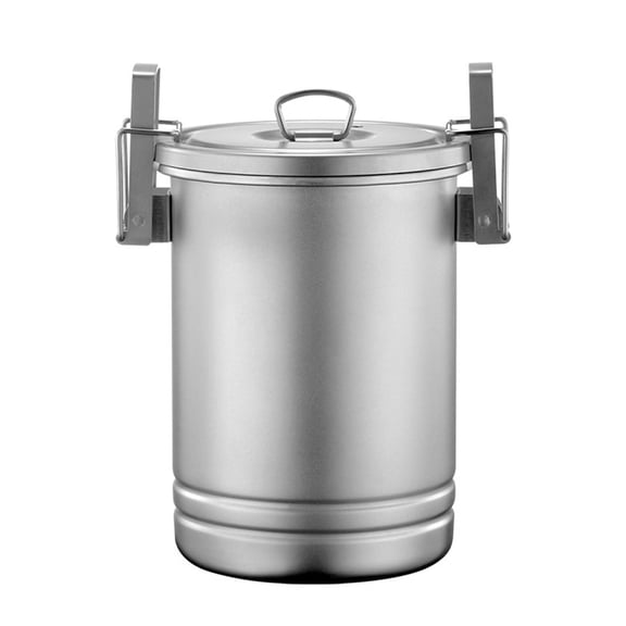 Stainless Steels Steaming Pots Camping Hiking Rice Cooker Rice Soup Cooking Outdoor Cookware Travel Cooking Accessory
