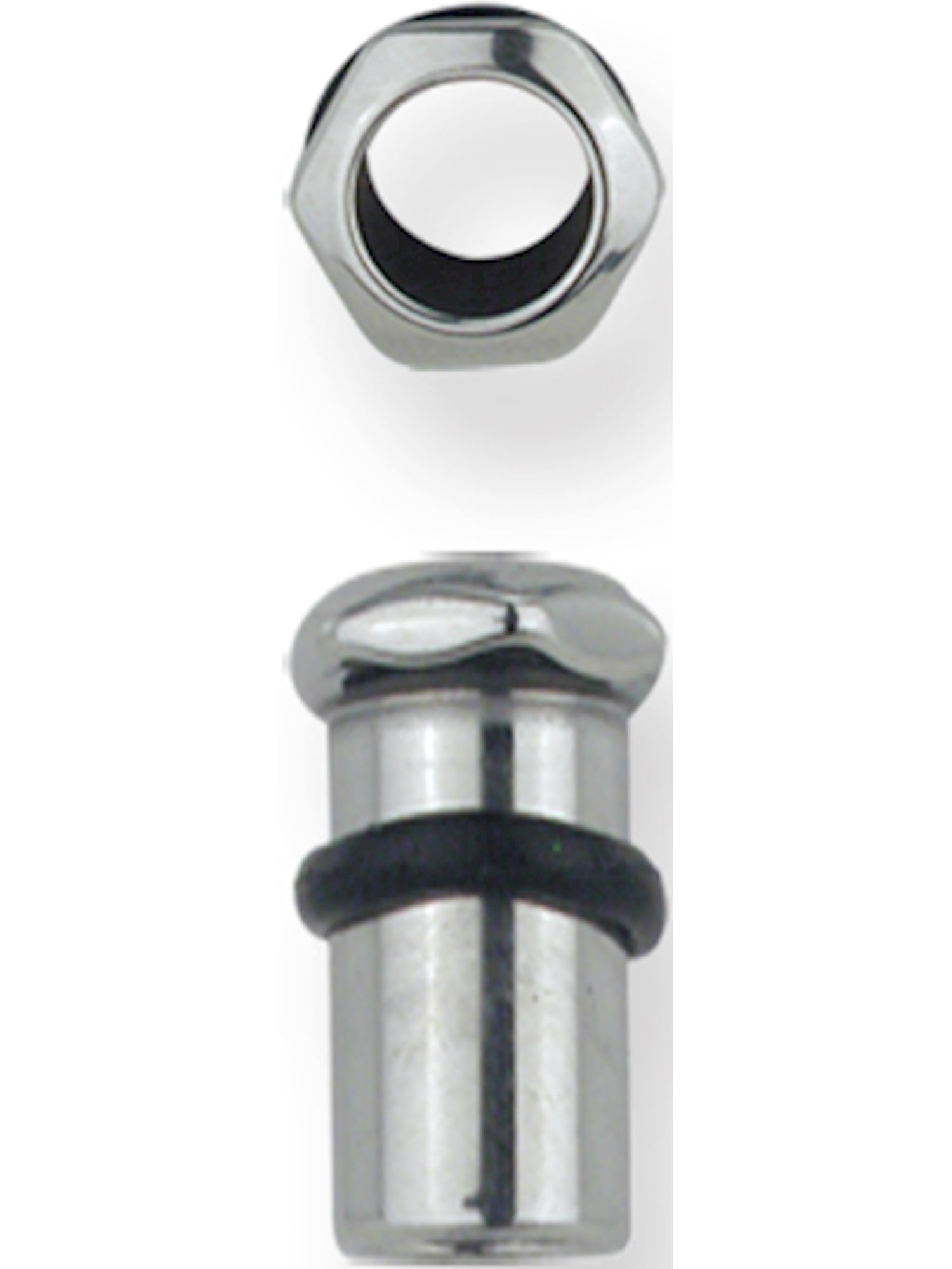 Stainless Stl Plugs & Flesh Tunnels Hardware Theme 2G (6.543mm) Hex Nut Hea Stainless Steel