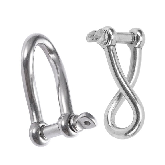 Stainless Swivels Bolt Shackle for Sailing Rigging Boating Lifting Applications