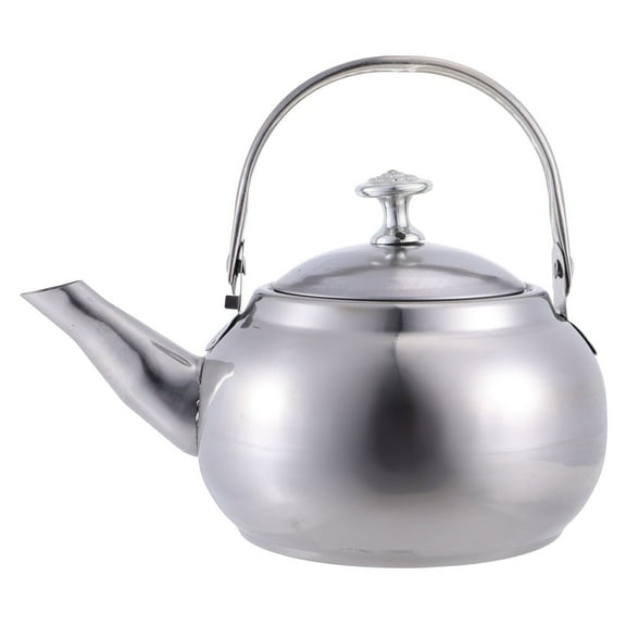 Stainless Teapot with Filter 7.1 Inch Classic And Practical Kettle, Heat-Resistant Design for Tea Making Boiling Water, Easy Clean Comfortable Handle Fast Heating Tea Kettle, 1* Kettle