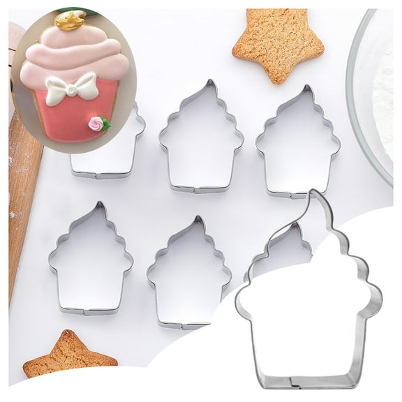 Stainless Torch Shaped Dessert Mould Fondant Dessert Cutting Mould Can Be Put Into The Oven/ Stainless Steel Cookie Cutters