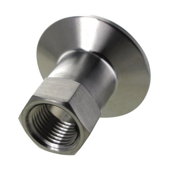 Stainless Tri-Clamp Fitting W/ 1/2 FPT