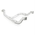 thumbnail image 1 of Stainless Works 15-18 F-150 3.5L Downpipe 3in High-Flow Cats Y-Pipe Factory Connection Fits select: 2016-2018 FORD F150, 1 of 4