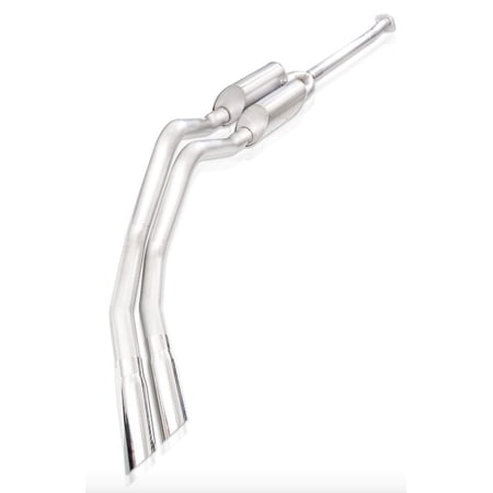 Stainless Works 15-19 Ford F150 5.0L Legend Aftermark Connection Dual 3.5in Side Exit Polished Tips - FT18CBL Fits select: 2018-2019 FORD F150 SUPERCREW, 2015 FORD F150 SUPER CAB