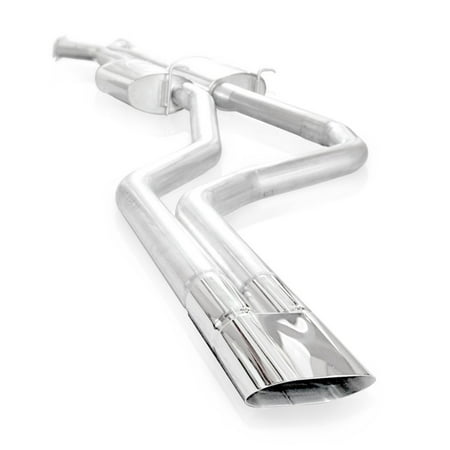 Stainless Works 2004 GTO 3in Catback Chambered Mufflers X-Pipe Slash Cut Tips