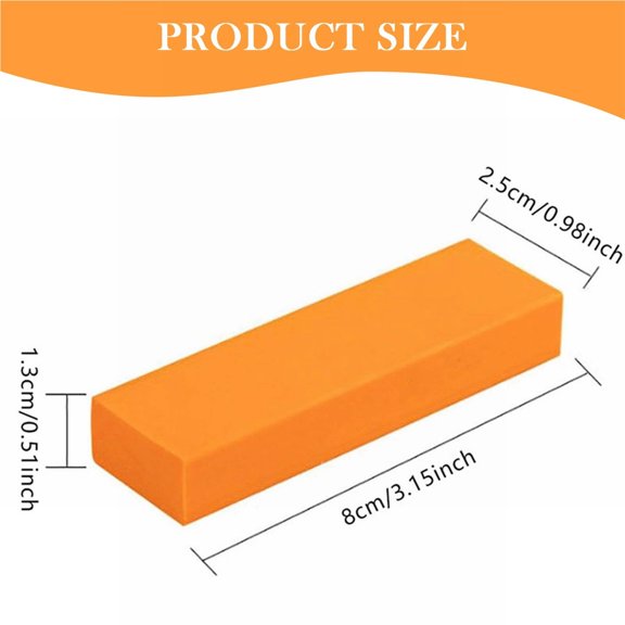 Stainless metal eraser rubber decontamination remover