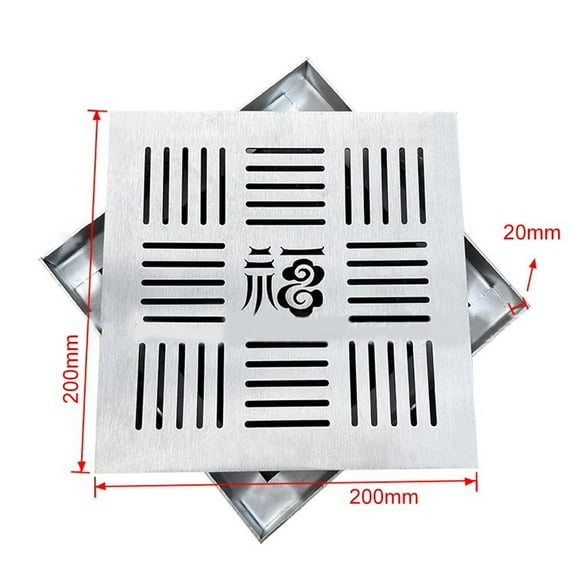 Stainless steel Drain Grate Outdoor Drainage Cover Channel Grate Rainwater