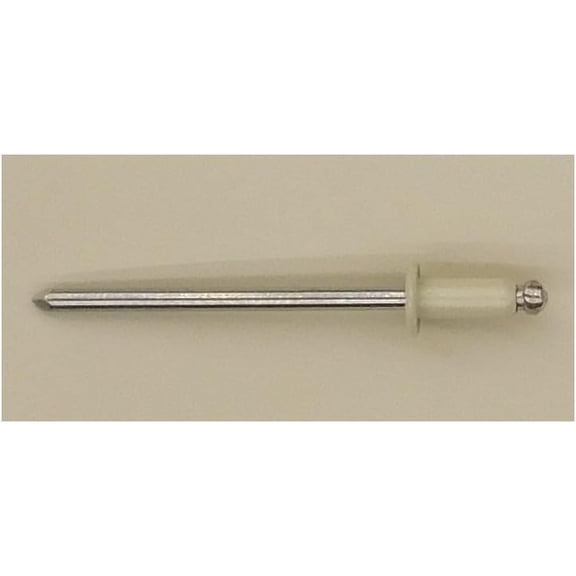 : Stainless steel Rivets 1/8" x 1/4" (#43) (100, Light Stone)