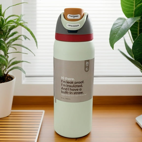 Stainless steel Thermos Cup, 32 OZ 945ML vacuum insulated cup, hot /cold dual-purpose, Home/School/Sports thermal water bottle, Multiple colors to Choose Cool Cup, Cold-Vacuum Insulated Coffee Cup