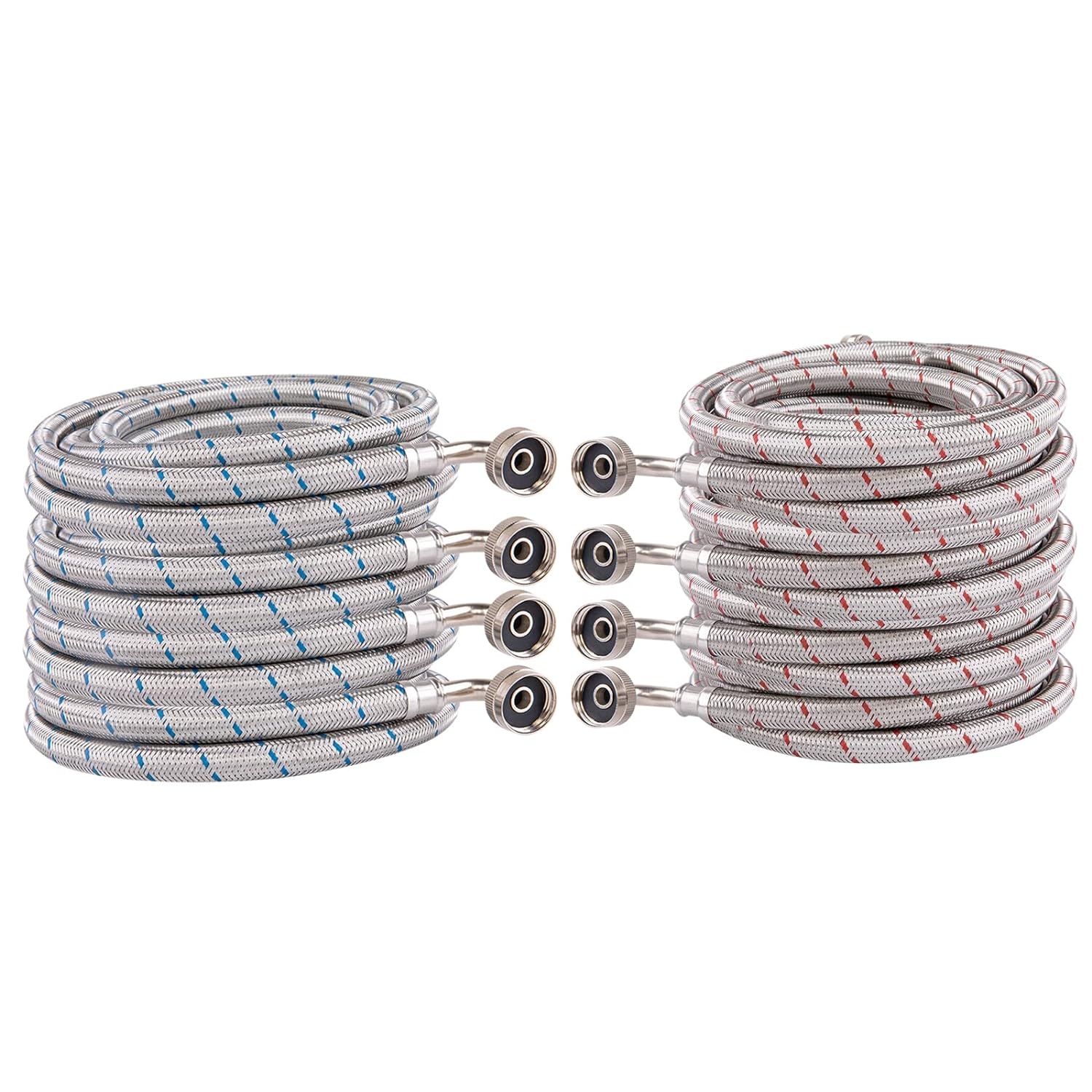 Stainless Steel Washing Machine Connector 12 Feet Elbow, Washing