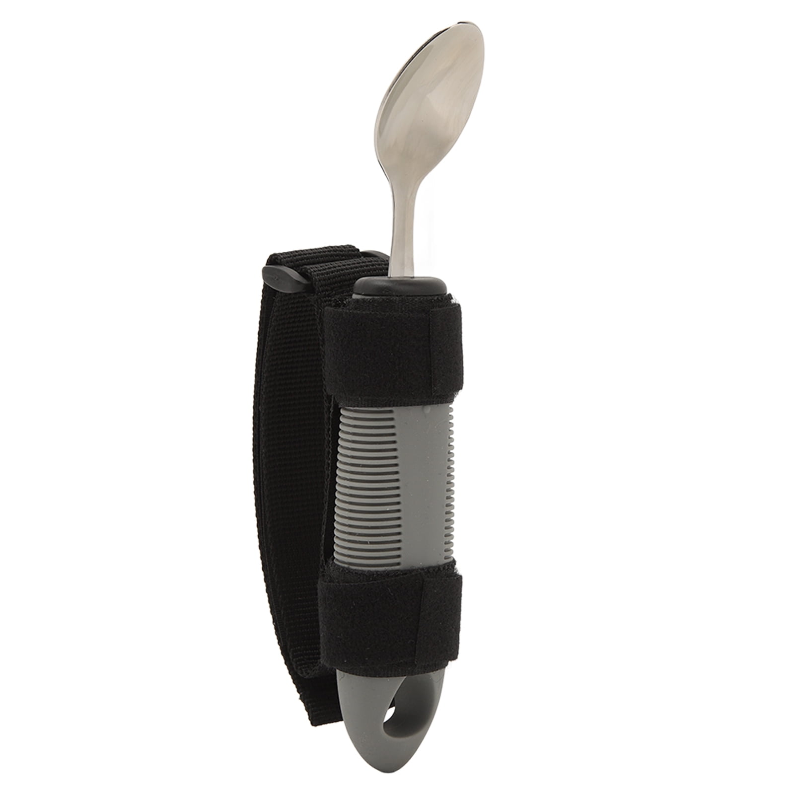 Stainless steel antislip, easytohold, adaptive eating tableware for