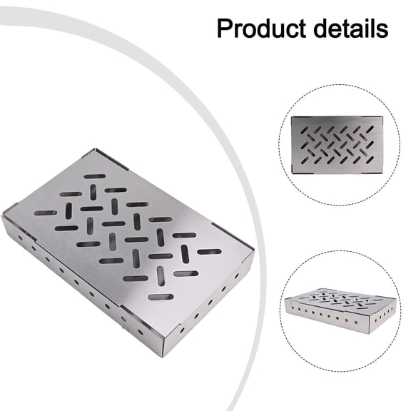 Stainless steel barbecue box outdoor cold smoke box barbecue tools