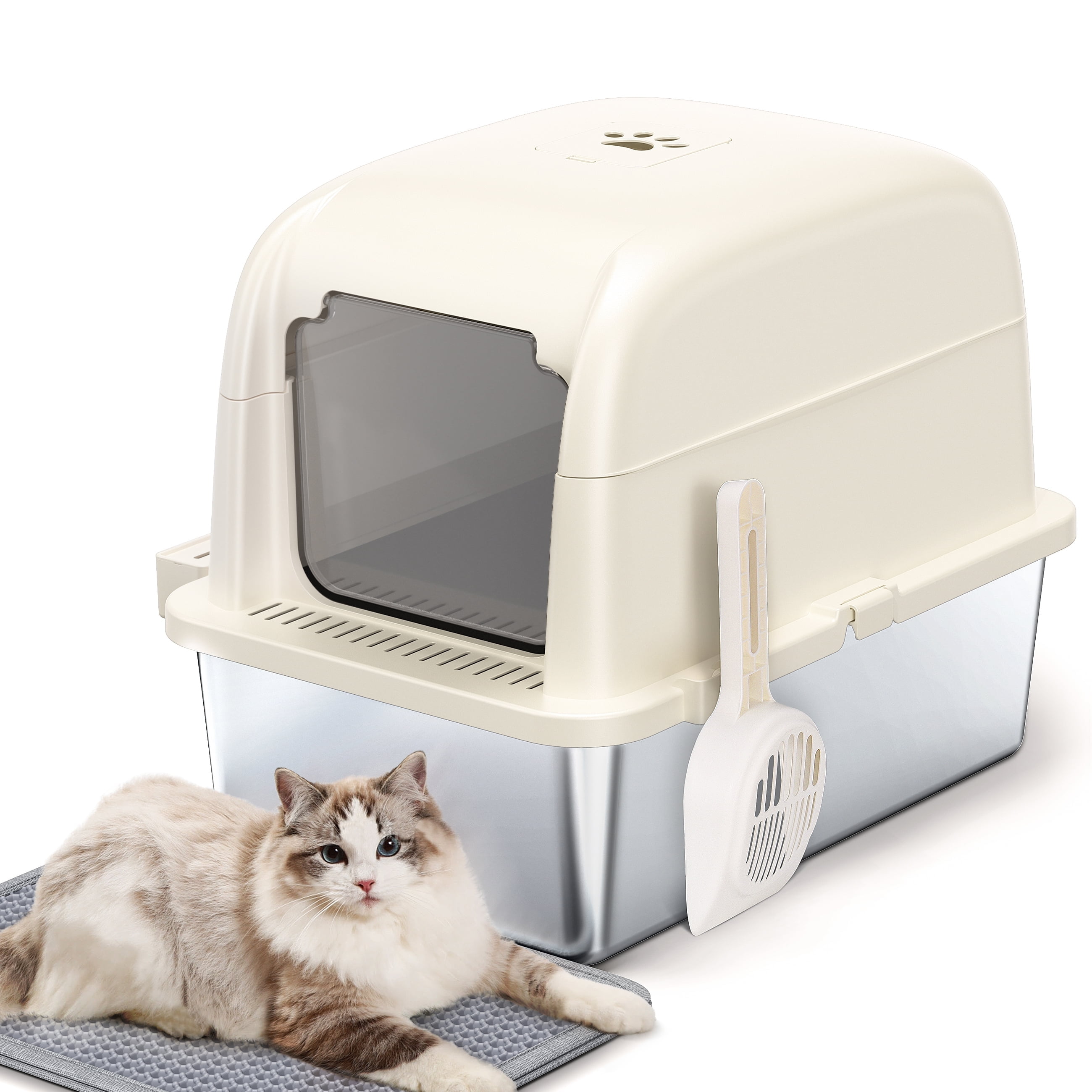 Covered litter box walmart best sale