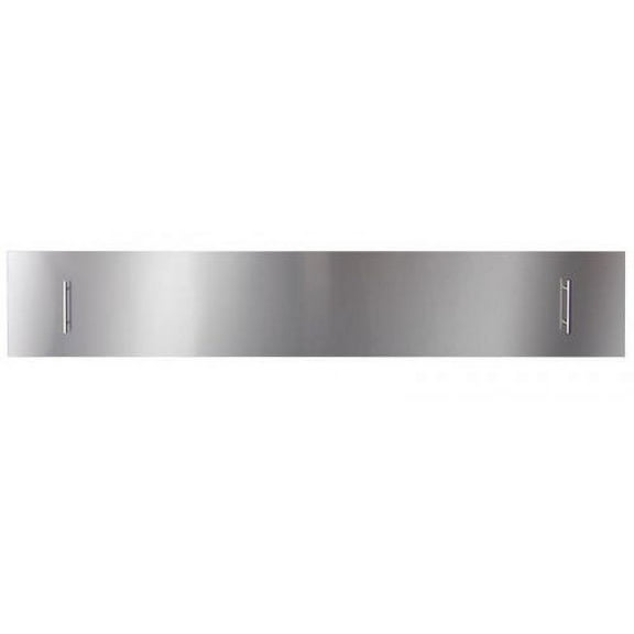 Stainless steel cover for 72" SLIM or DEEP fireplace - Mandatory for Outdoor Models
