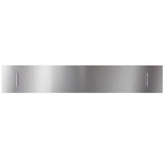 Stainless steel cover for 72" SLIM or DEEP fireplace - Mandatory for Outdoor Models
