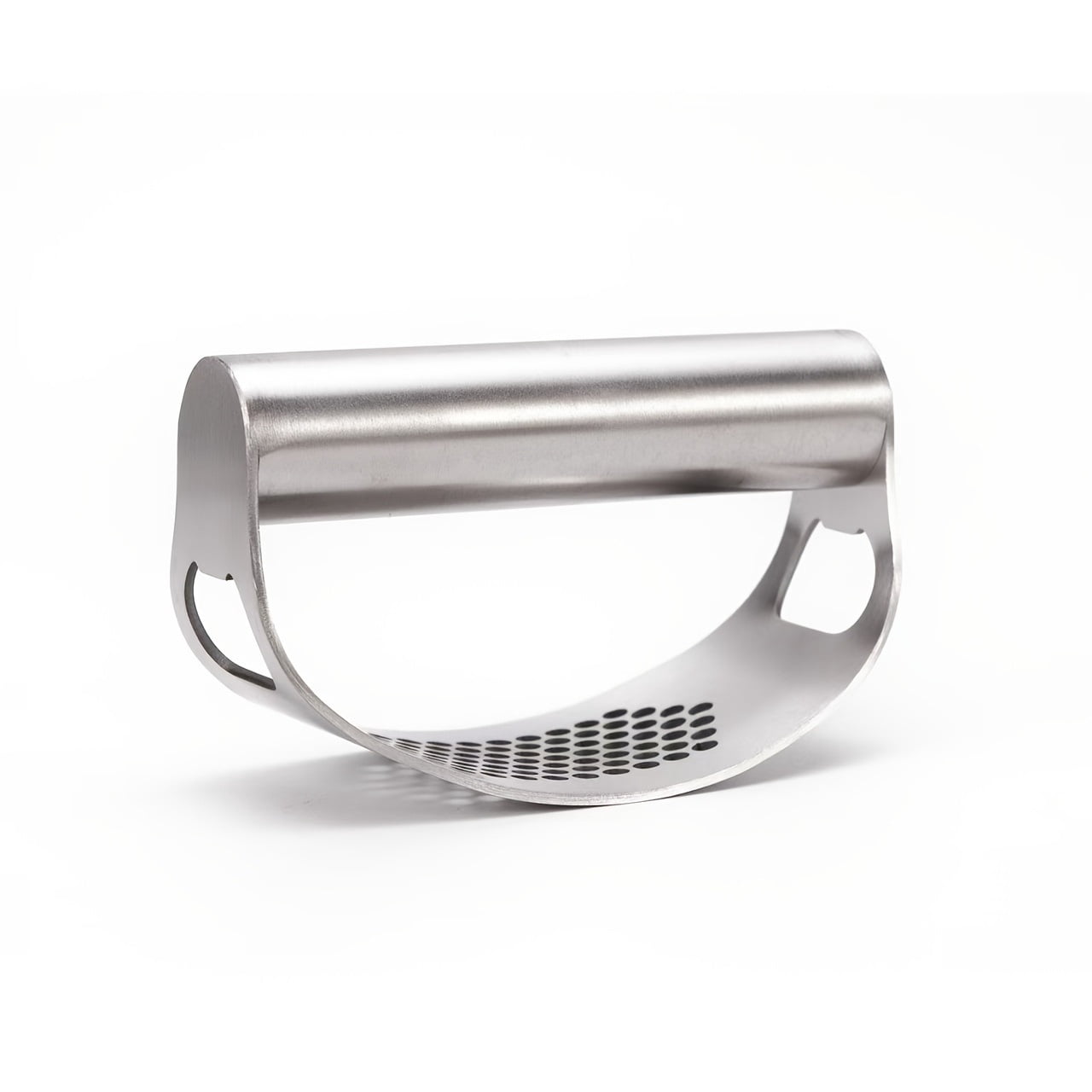 Stainless steel garlic press household manual garlic garlic press garlic press ring design garlic press 1pc