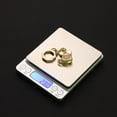 thumbnail image 1 of Stainless steel jewelry scale - C charging port small electronic kitchen weighing scale electronic scale household kitchen scale, 1 of 5