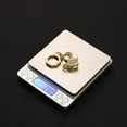 thumbnail image 1 of Stainless steel jewelry scale - C charging port small electronic kitchen weighing scale electronic scale household kitchen scale, 1 of 5
