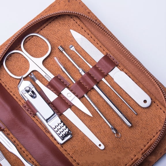 Stainless steel manicure set